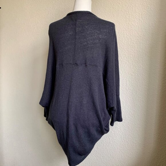 ANTHROPOLOGIE Sunday Saturday Selby Tie-Front Oversized Cocoon Cardigan Sweater - Picture 6 of 9